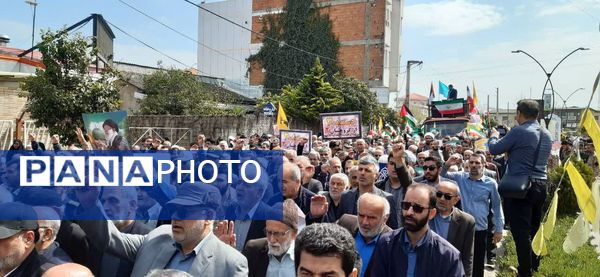 برگزاری راهپیمایی روز قدس در میاندورود 