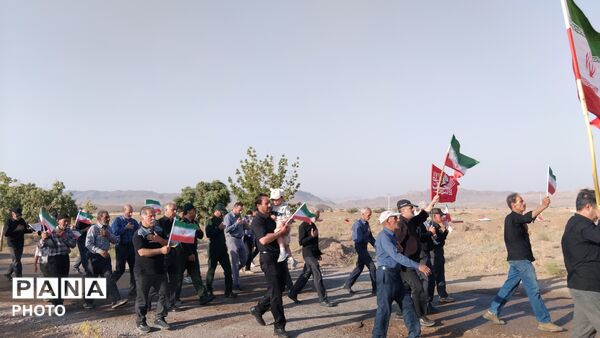 شورِ ارادت؛ رباط مراد در قاب تشییع نمادین رهبر شهید انقلاب