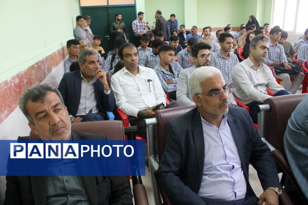 آیین افتتاح و بهره برداری از هنرستان 12 کلاسه انقلاب اسلامی بوشهر