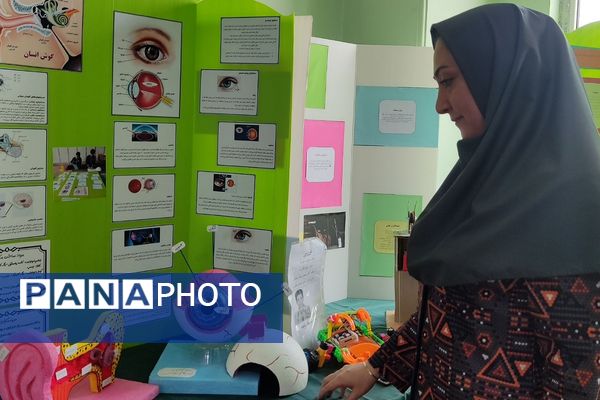 دستاوردهای خلاقانه دانش‌آموزی در دبستان پسرانه پانزده خرداد شهرری