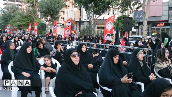 اجتماع عظیم بانوان حریم عفاف و ولایت ماهدشت 