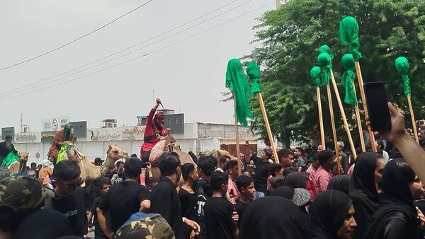 مراسم عزاداری روز عاشورا در میناب