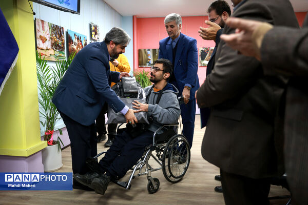 افتتاح نگارخانه و تحریریه دانش‌آموزی خبرگزاری پانا