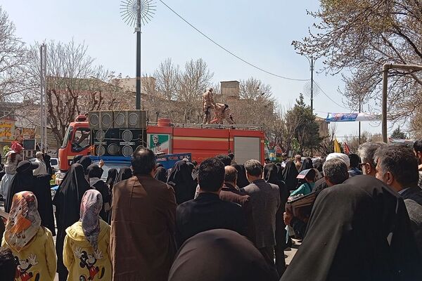 حضور پرشور مردم رودهن در راهپیمایی روز جهانی قدس 