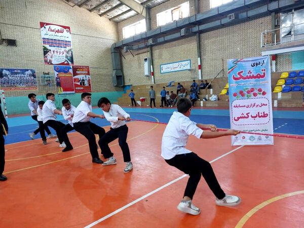 اردوی تمشک پسران شهرستان‌های جنوبی استان بوشهر در کنگان