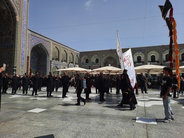 مراسم پیاده‌روی جاماندگان اربعین در مشهد