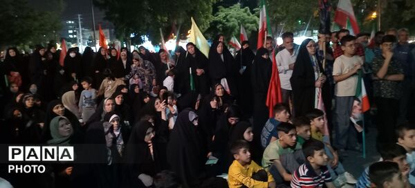 تجمعات شبانه مردمی در بلوار توس مشهد