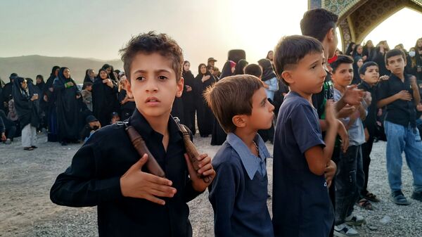 مراسم تاسوعای حسینی در شهرستان مارگون 