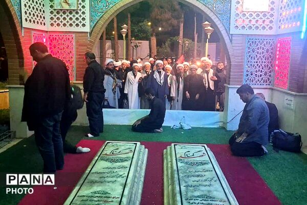 دانشگاه آزاد شهرقدس؛ مأمن زائران اردبیلی در مسیر وداع با رهبر شهید