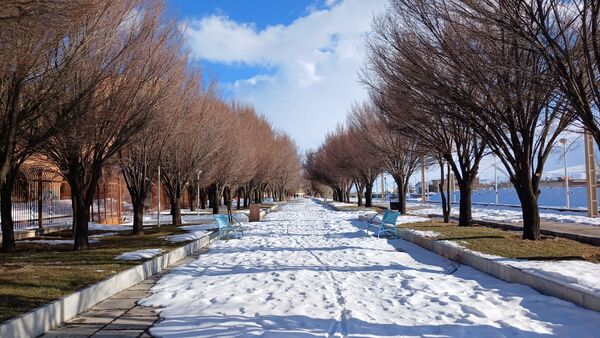 چهره زمستانی شهر فارسان 