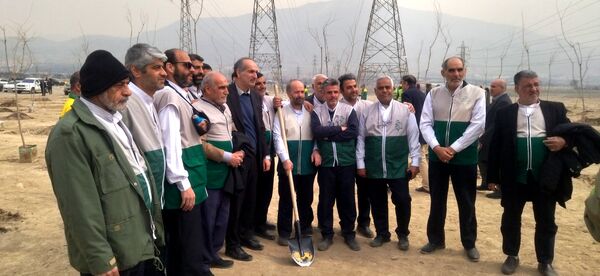 برگزاری مراسم روز درختکاری در شهرک وحدت شهرستان فردیس 