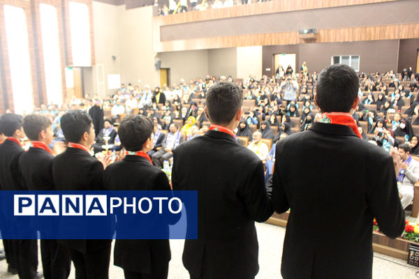 آیین بزرگداشت سالروز تاسیس سازمان دانش‌آموزی در قم-1