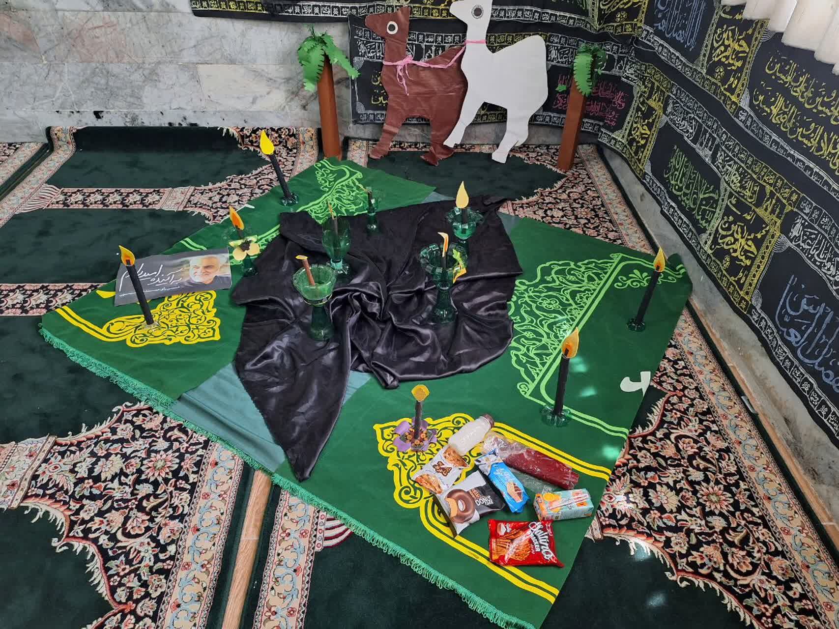 مراسم عزاداری کودکان دارالقران امام علی(ع)