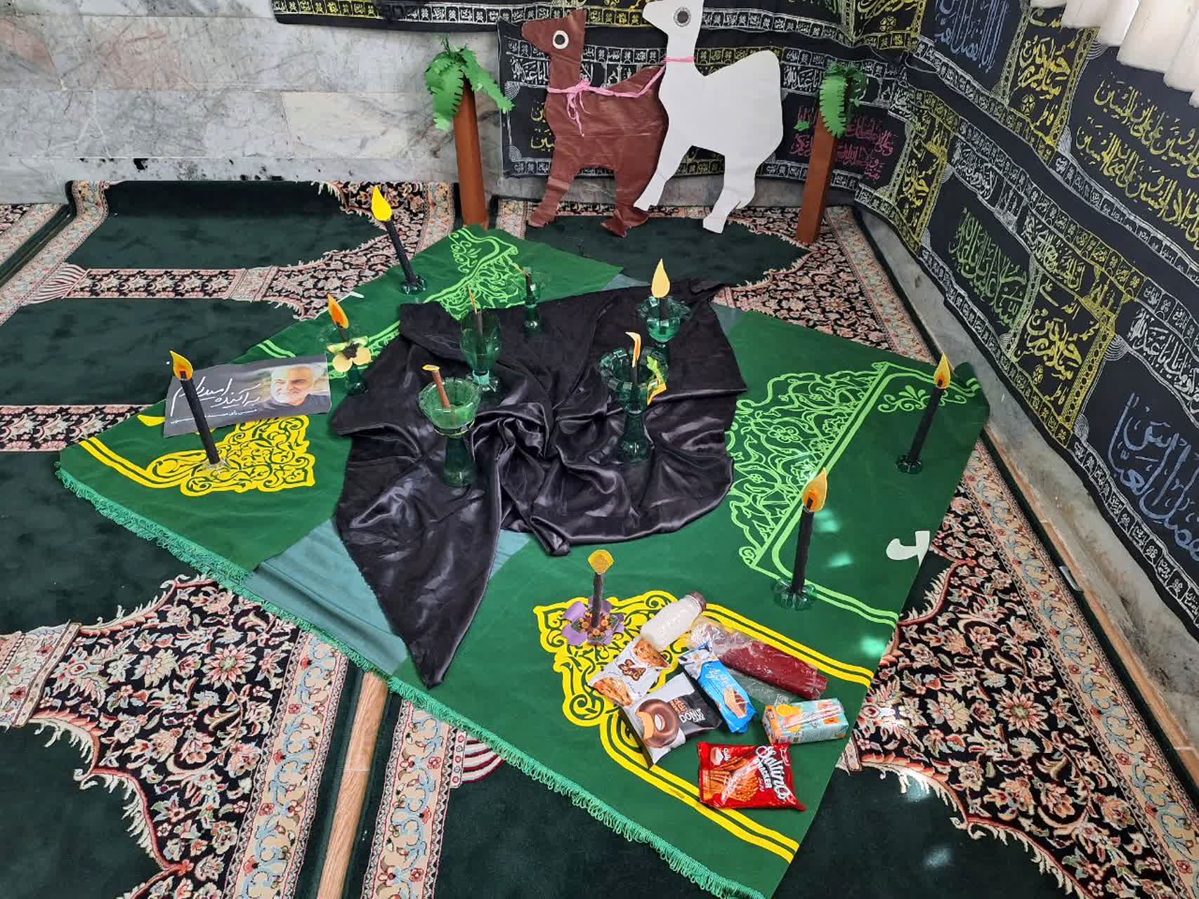 مراسم عزاداری کودکان دارالقران امام علی(ع)