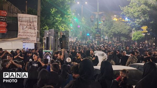  عزاداری پرشور در ایام سوگ حسینی در تویسرکان
