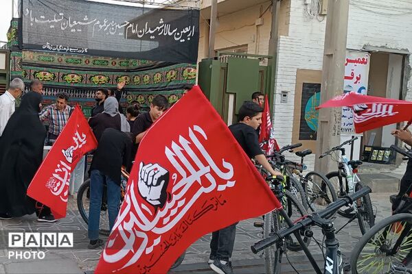 دلدادگی فرهنگیان در موکب اربعین حسینی