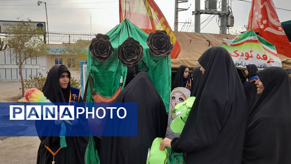 نقاشی‌های کودکان با موضوع اربعین حسینی