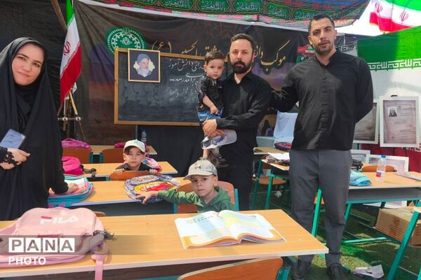 خدمت رسانی اداره آموزش و پرورش کهریزک در موکب عشاق الحسین اربعین
