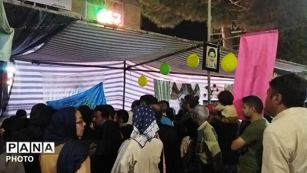 موکب مسجد و هئیت جوانان جان نثاران صاحب الزمان   در مهمانی کیلومتری  عید غدیر خم 