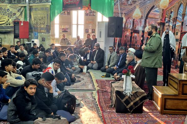 بدرقه کاروان راهیان نور دانش‌آموزی شهرستان پردیس