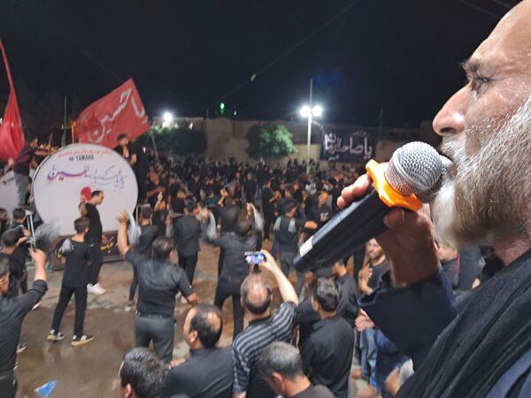 اجتماع بزرگ هیئت دهستان بزرگ رزق‌آباد شهرستان کاشمر 
