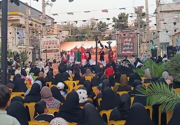 مراسم شهادت حضرت رقیه ( س ) در شهر ایلام برگزار گردید 