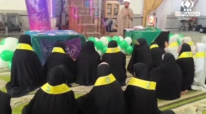 دومین روز اعتکاف در مسجد صاحب الزمان شهرستان زهک 