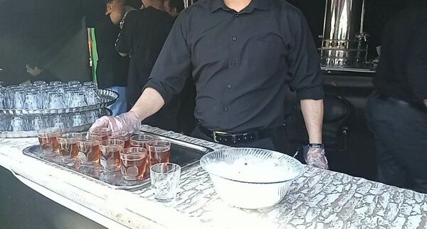 عزاداری و پیاده روی عاشقان اهل بیت(ع) در مشهد