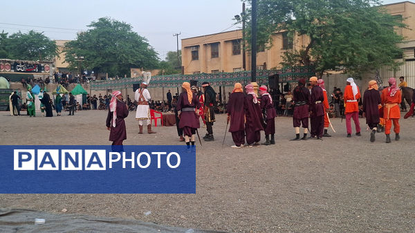 آیین سنتی تعزیه‌خوانی روز عاشورا در میناب 