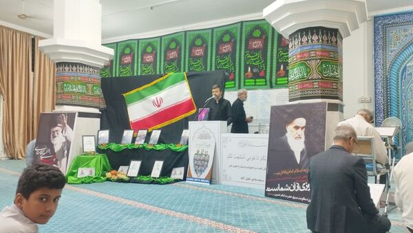 برگزاری مراسم چهلم شهدای جنگ ۱۲ روزه در شهرستان خلیل آباد