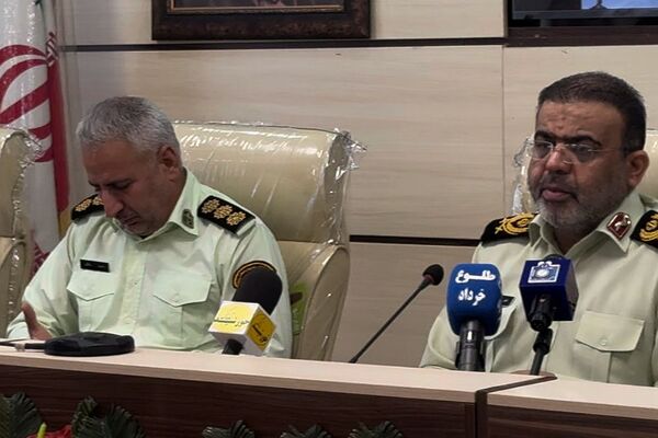 نشست خبری نیروی انتظامی به مناسبت هفته فراجا 