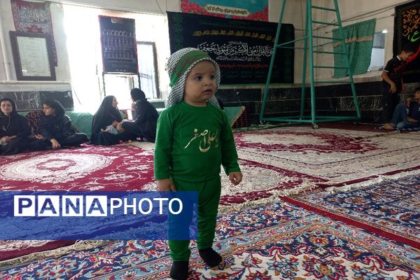 اجتماع بزرگ شیرخوارگان حسینی در روستای گزکوه