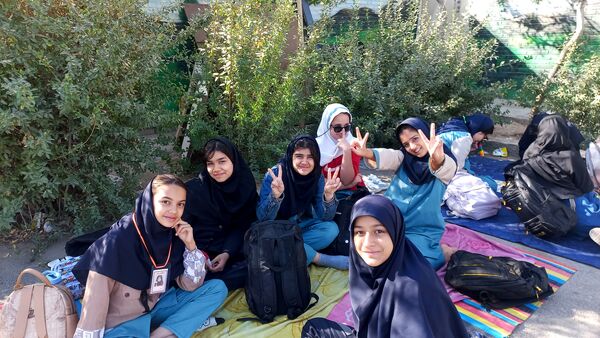 شادی و نشاط در روز جهانی کودک در دبستان لطیفه 