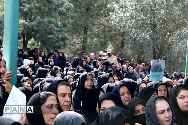 قدرشناسی بی‌نظیر مردم گالیکش از شهدای اقتدار در جنگ رمضان