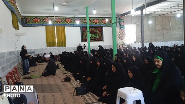 مراسم ختم شهید مصطفی حسینی در روستای سید آباد 
