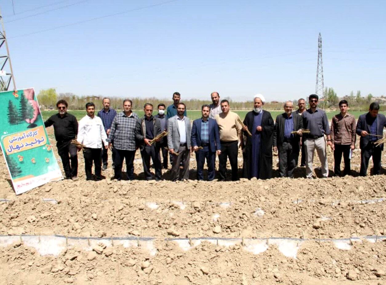 برگزاری کارگاه آموزشی و بازدید ترویجی از نهالستان منابع طبیعی و آبخیزداری شهرستان بهار
