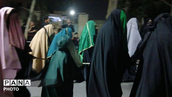 کاروان نمادین اُسرای کربلا در زیبادشت فردیس 