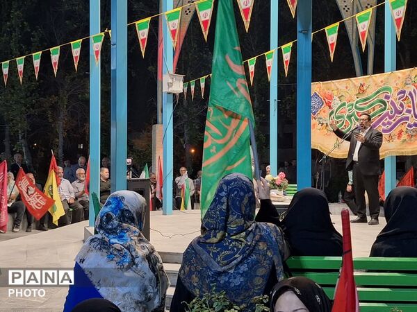 جشن میلاد حضرت زینب (سلام‌الله علیها) در جوار مزار شهید گمنام شهرک آزادی