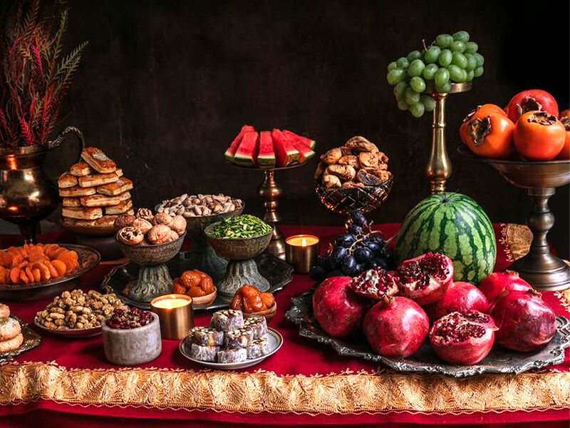 آداب و رسوم شب یلدا در کردستان