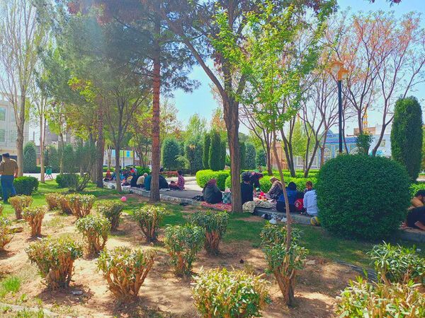 روز سیزده بدر در کاشمر 