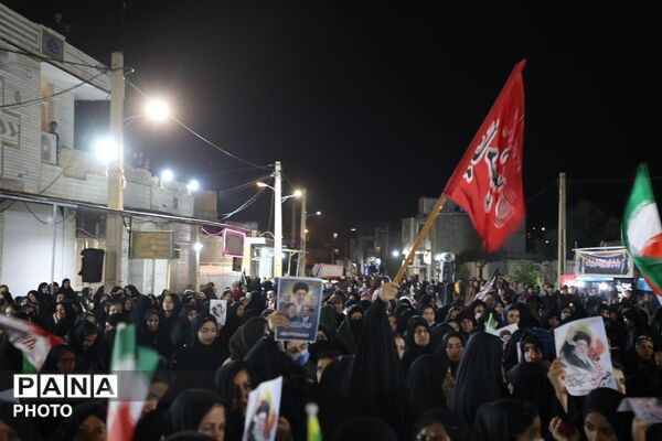  ادای احترام به ارتحال رهبر معظم انقلاب