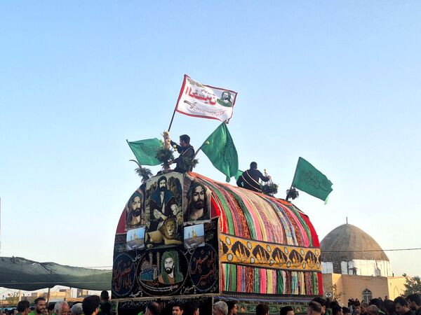 شکوه نخل‌گردانی در گناباد؛ تصویری از عشق و ارادت در محرم