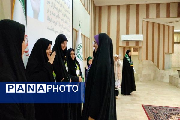 گردهمایی بیست و پنجمین سالروز  تاسیس سازمان دانش‌آموزی خراسان رضوی در اردوگاه باغرود نیشابور