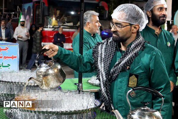 چایخانه فاطمه الزهرا برای هشتاد و هشتمین بار میزبان جانفدایان نیشابور 