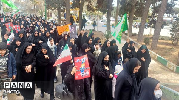 راهپیمایی پرشور کوهدشت در روز جهانی قدس 