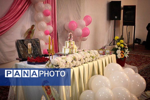 مراسم لبخند فرشته‌ها در شهرستان بام و صفی آباد