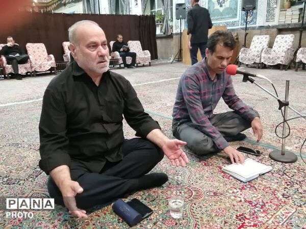 آیین عزاداری شب نهم محرم در هیئت شاهزاده علی اکبر 