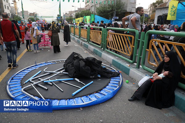 مهمونی ۱۰ کیلومتری غدیر در تهران    