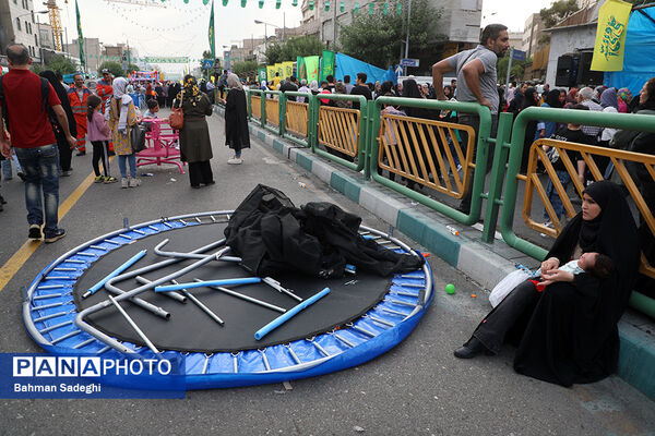 مهمونی ۱۰ کیلومتری غدیر در تهران    