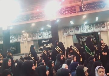 مراسم وداع با پیکر مطهر  شهید عمران بهرامی 